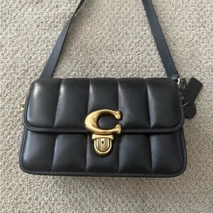 Coach Studio Shoulder Bag with Quilting - Gold Hardware